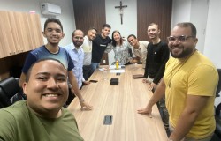 40 anos de Vida Religiosa Dom André e padre Dagnaldo.