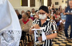 Frater João Batista, scj, Professa Votos Perpétuos na Casa Provincial