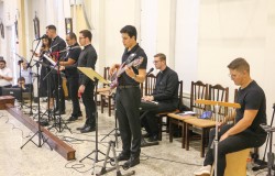 40 anos de Vida Religiosa Dom André e padre Dagnaldo.