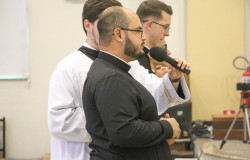 40 anos de Vida Religiosa Dom André e padre Dagnaldo.