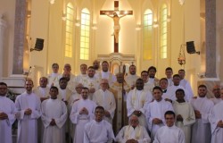 40 anos de Vida Religiosa Dom André e padre Dagnaldo.