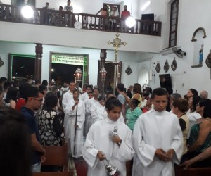 Posse de Pe. Carlos Fred, scj e renovação dos votos dos Fratres Luiz, Marlon, Ricardo e Rodrigo
