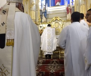 Posse de Pe. Carlos Fred, scj e renovação dos votos dos Fratres Luiz, Marlon, Ricardo e Rodrigo