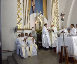 Posse de Pe. Carlos Fred, scj e renovação dos votos dos Fratres Luiz, Marlon, Ricardo e Rodrigo