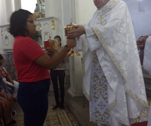 Posse de Pe. Carlos Fred, scj e renovação dos votos dos Fratres Luiz, Marlon, Ricardo e Rodrigo