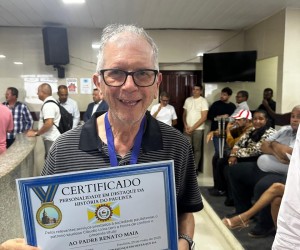Padre Renato Maia, scj, é homenageado como personalidade em destaque da história do Paulista