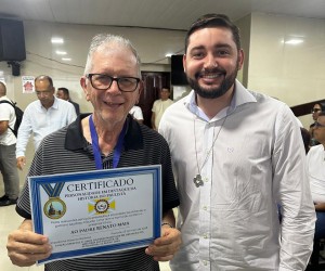 Padre Renato Maia, scj, é homenageado como personalidade em destaque da história do Paulista
