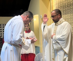 MISSA DOS SANTOS ARCANJOS NA PAROQUIA DO SAGRADO CORAÇÃO DE JESUS CAMRAGIBE 