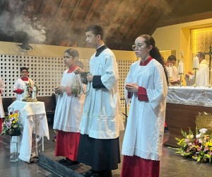 MISSA DOS SANTOS ARCANJOS NA PAROQUIA DO SAGRADO CORAÇÃO DE JESUS CAMRAGIBE 
