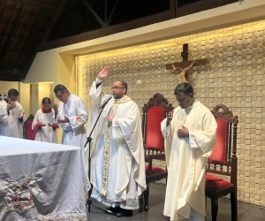 MISSA DOS SANTOS ARCANJOS NA PAROQUIA DO SAGRADO CORAÇÃO DE JESUS CAMRAGIBE 