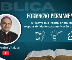 Formação Permanente com Dom André Vital, scj reúne mais de 100 participantes