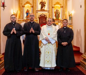 Fratres da Província Brasil Recife renovam os Votos Temporários em Jardim Paulista (PE)  