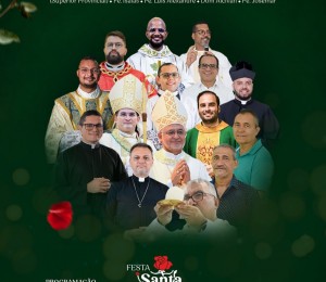 Novenário em honra a excelsa Padroeira Santa Rita de Cássia 2025