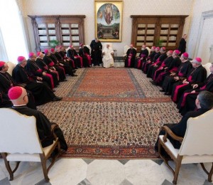 “Alegria, simplicidade e largo sorriso no rosto”: Papa recebe bispos do Estado de São Paulo